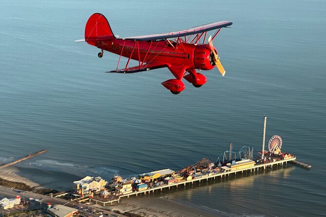 Island and Bolivar Tour, Open Cockpit Biplane Ride - Meet Your Pilot and Equipment