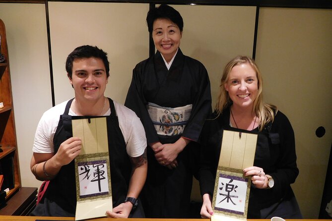 Japanese Calligraphy in a Kyoto Machiya - Personalized Instruction and Guidance