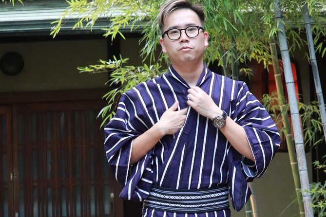 Kimono and Yukata Rental in Kyoto (Mens Plan) - Language and Support