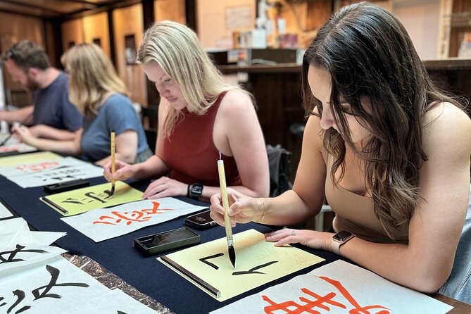 Kyoto Japanese Calligraphy Workshop - Choosing Your Calligraphy Supplies