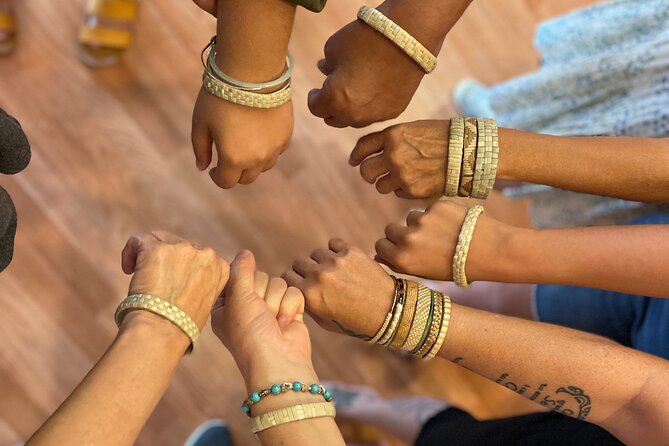 Lauhala Bracelet Craft Class on Maui - Meeting and Pickup Information