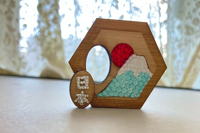 Making Accessories With Eco-Wood and Swarovski Crystals in Nara - Crafting With Eco-Wood and Swarovski Crystals