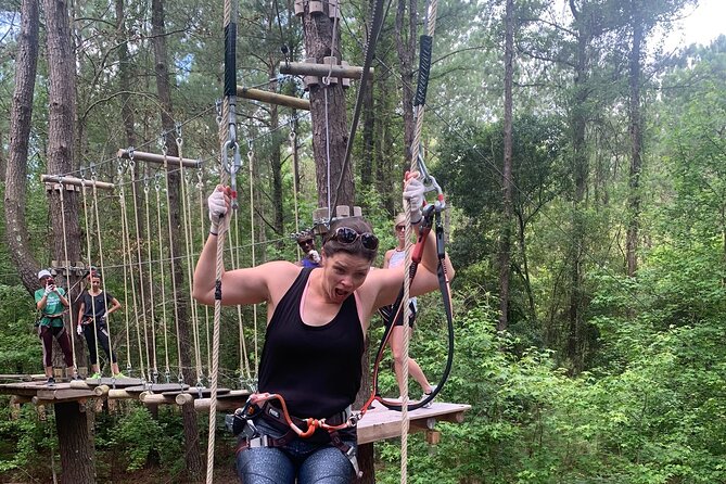 Morning Aerial Adventure Adult Course From Riegelwood - Booking and Review Statistics