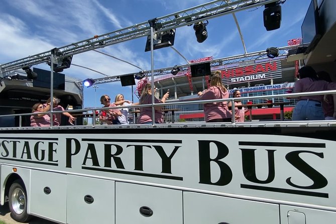 Nashville Open-Air Public Party Bus Tour With Onboard DJ & Bartender - Onboard Amenities