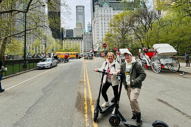 New York Central Park Guided Electric Scooter Tour - Whats Included in the Tour