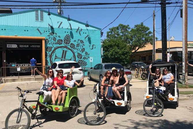 Private Austin Brewery Tour by Pedicab With All-Inclusive Beer Flight Option - All-Inclusive Beer Flight Option