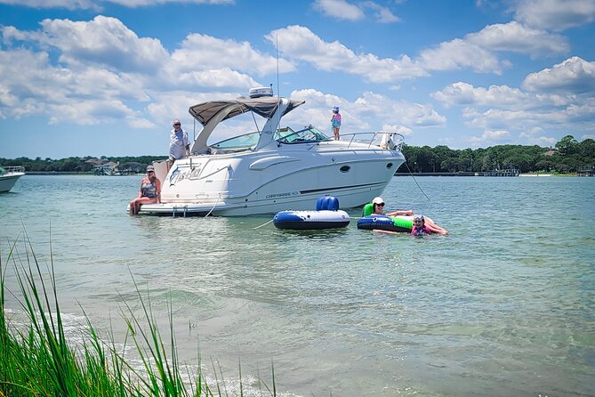 Private Boat Charter for Masonboro Island and Wrightsville Beach - Inclusions and Amenities on Board
