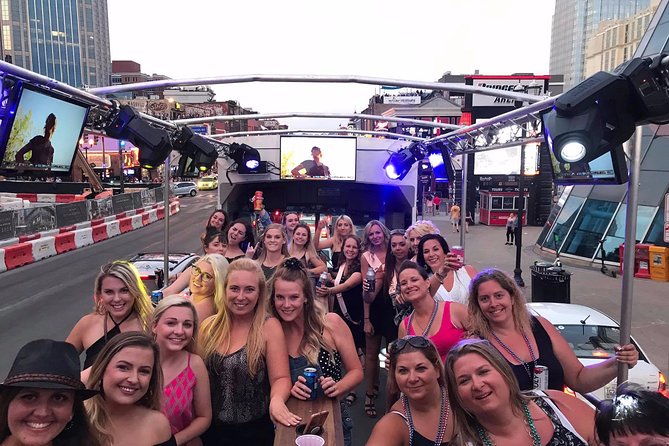 Private Nashville Open-Air Party Bus Tour W/ DJ & Bartender 21+ - Participation and Accessibility