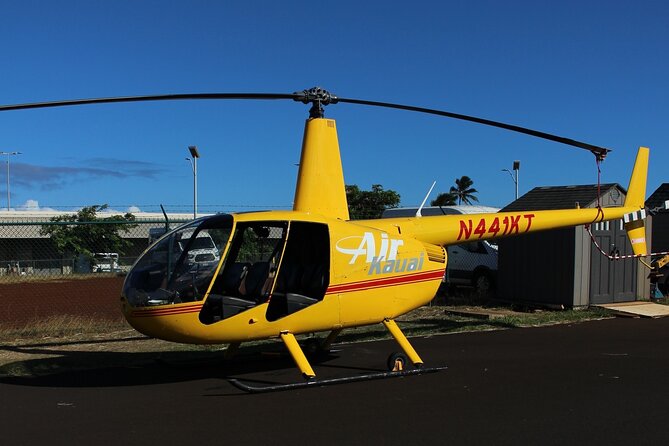 R44 Private Tour of Kauai Doors OFF - Cancellation Policy and Flexibility