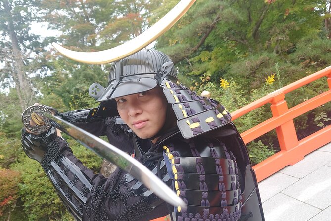 Samurai Armor Experience With Photo Shoot - Shuriken and Sword Experiences