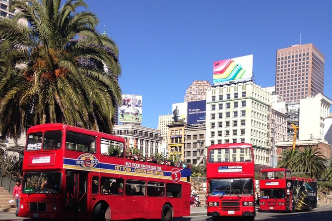 San Francisco: Hop-On Hop-Off Deluxe Bus Tour With 20 Stops - Pricing and Booking Information