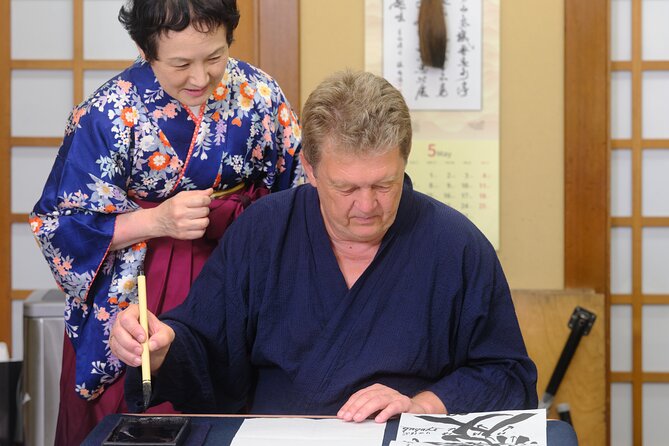 Shared Calligraphy Activity in Tokyo Shinagawa - Accessibility and Participation