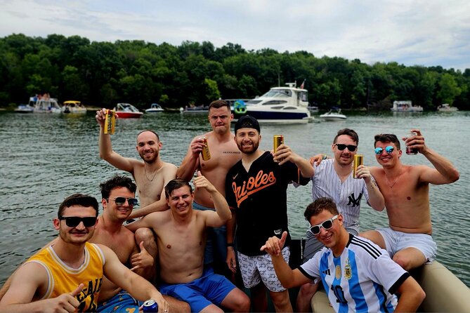 25FT Pontoon Party Boat W/ Captain up to 12 People (3 Hrs) - Participation Requirements and Accessibility