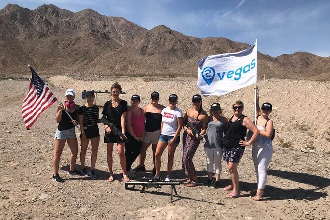 3 Gun Desert Machine Gun Shooting Adventure - Scenic Desert Views