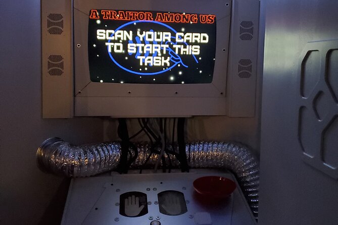 A Traitor Among Us Escape Room Game for Private Group - Meeting and Transportation