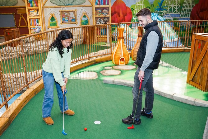 American Dream Angry Birds Indoor Mini Golf Ticket - Unique Features of the Mini Golf Experience