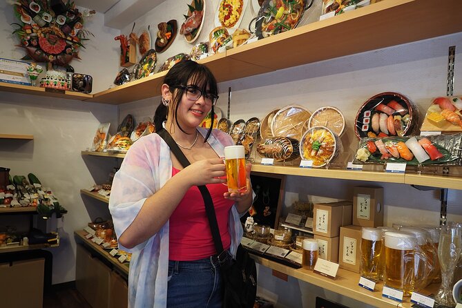 Asakusa Food Sample Experience Tour and Kappabashi Bridge - Visiting Kappabashi Kitchen Street