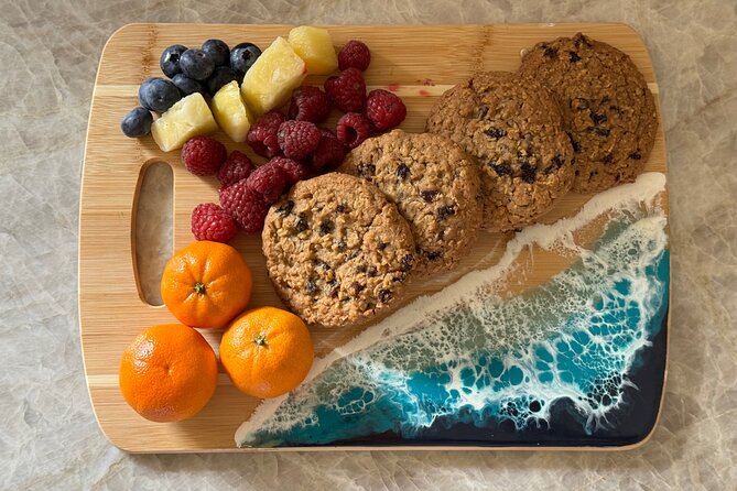 Epoxy Resin Cheese Board Art Class - Accessibility Features