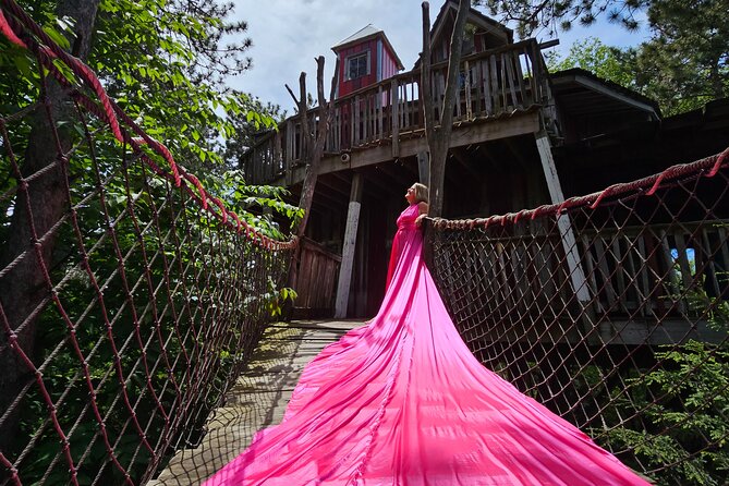 Flying Dress Photo Shoot in Madison WI - Meet Your Private Photographer