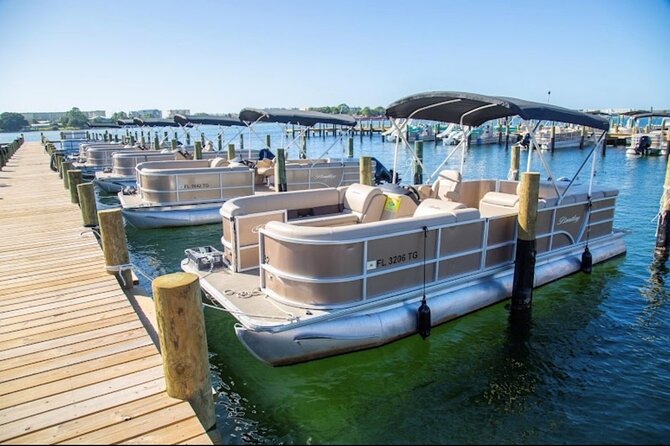 Full Day Pontoon Boat Rental From Okaloosa Island - Accessibility Features