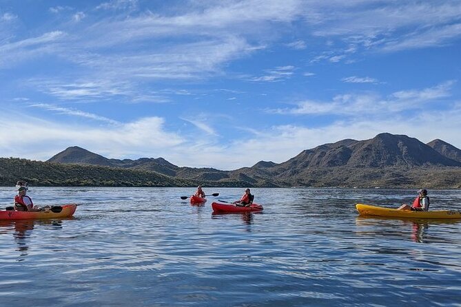Guided 2.5 Hours Kayaking & Paddle Boarding on Saguaro Lake - Booking Confirmation and Cancellation Policy