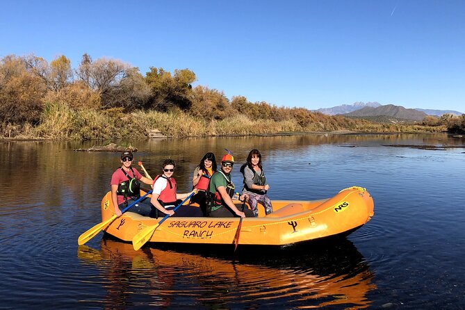 Guided Rafting on the Lower Salt River - Enjoying the Included Snacks and Beverages