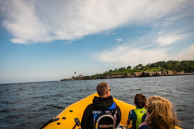 Guided RIB Boat Adventure of Casco Bay - Captains Insider Knowledge and Stories