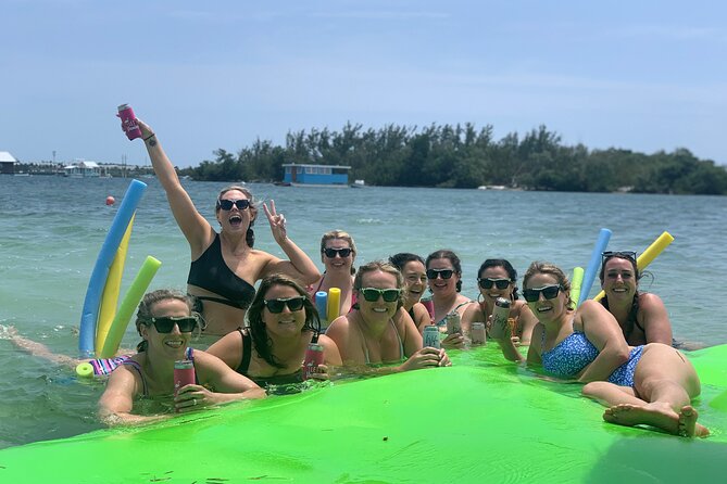 Key West Tiki Bar Boat Cruise to a Popular Sand Bar - Exploring the Turquoise Waters