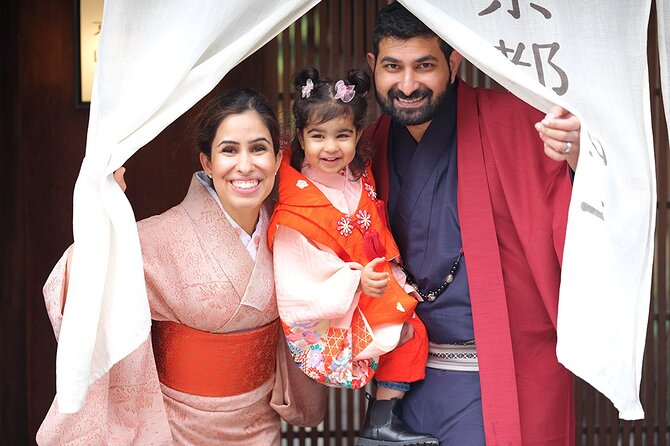 Kyoto Kimono Rental Chamatsu Family Package - Booking Information