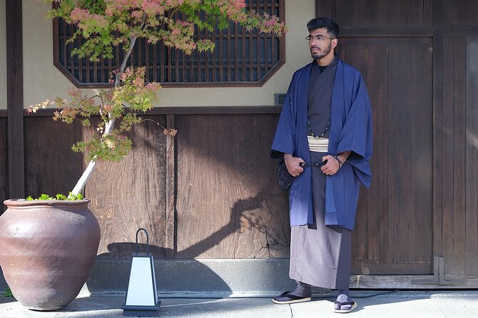 Kyoto Kimono Rental CHAMATSU Mens Plan Kimono and Yukata Rental - Pricing and Booking