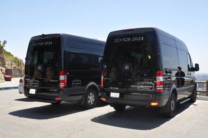 Legends Of Hollywood Shore Excursion - Comfort and Convenience in a Luxury Van