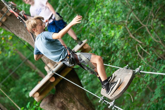 Morning Aerial Adventure Adult Course From Riegelwood - Experience Highlights