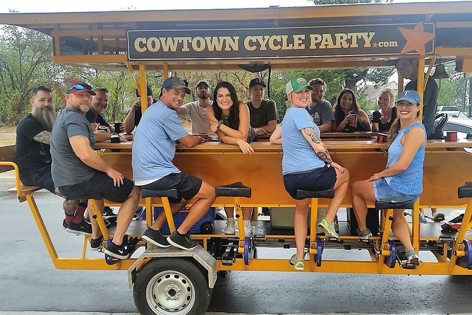 Murals & Mimosas - Cowtown Cycle Party BYOB Public Tour - Physical Fitness and Age Requirement