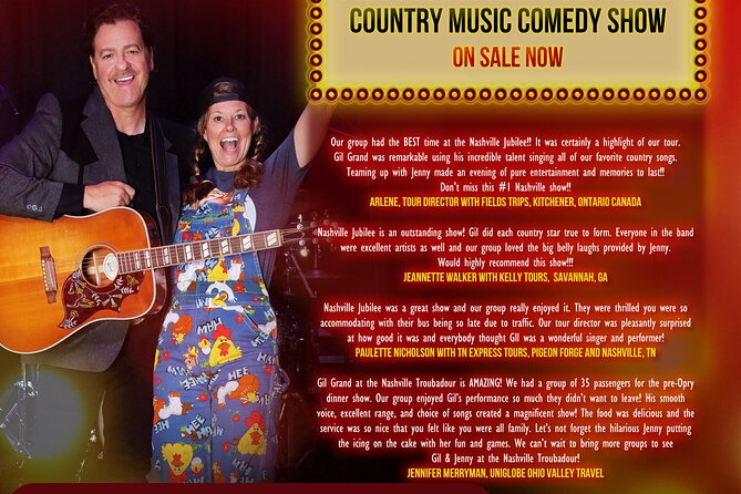 Nashville Jubilee Country Music Comedy Show - Customer Reviews and Ratings