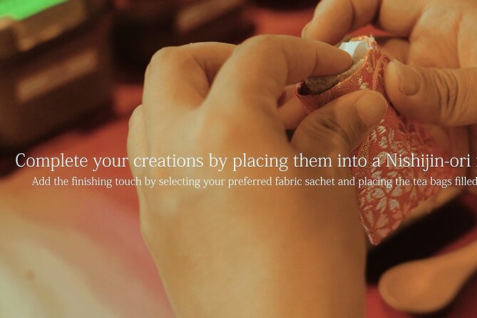Premium Fragrant Sachet Crafting Experience.Hyogo Awaji Island - Fragrance Crafting Process