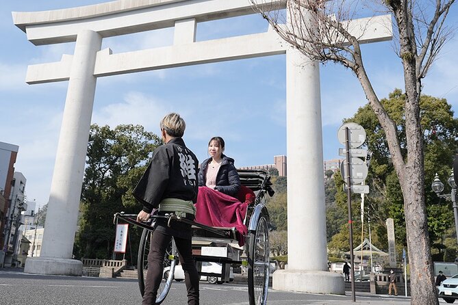 Rickshaw Tour of Kagoshimas Historical and Cultural Sites - Meeting the Rickshaw Driver