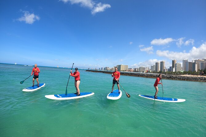 Stand up Paddle Open Group Lesson With Waikiki Courtesy Shuttle - Ideal Participants for the Lesson
