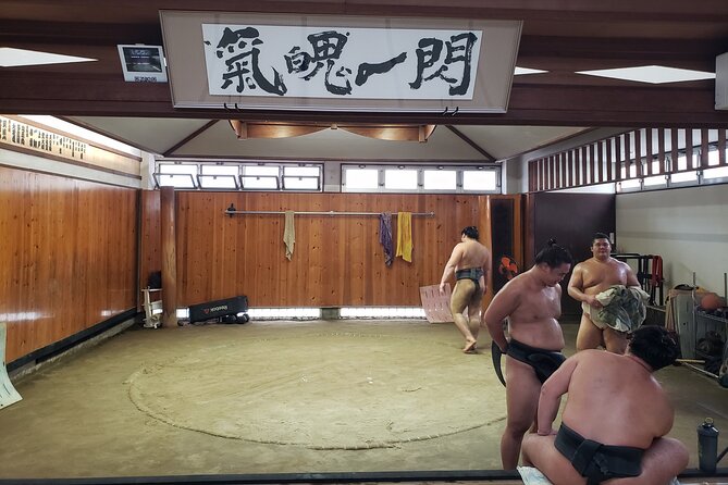 Sumo Practice Viewing Guided Tour and Photo With Sumo Wrestlers - Confirmation and Cancellation Policy
