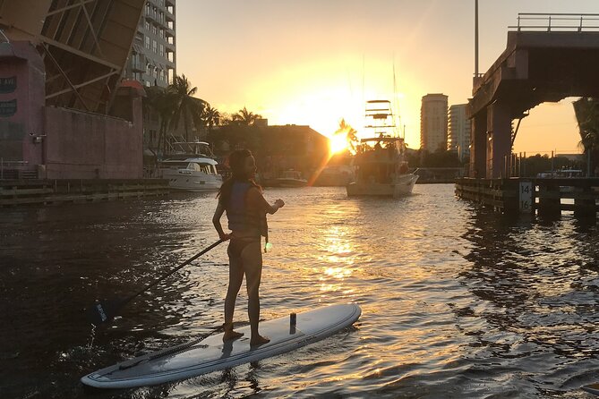 Sunset on Paddleboard Experience in Las Olas Fort Lauderdale - The Sum Up