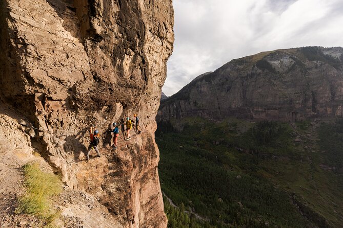 Telluride Via Ferrata - Private Trip - Meeting at the Bridal Veil Falls Trailhead