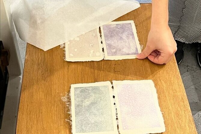 Tokyo 6hr Private Guided Tour & Washi Papermaking - Washi Papermaking Experience