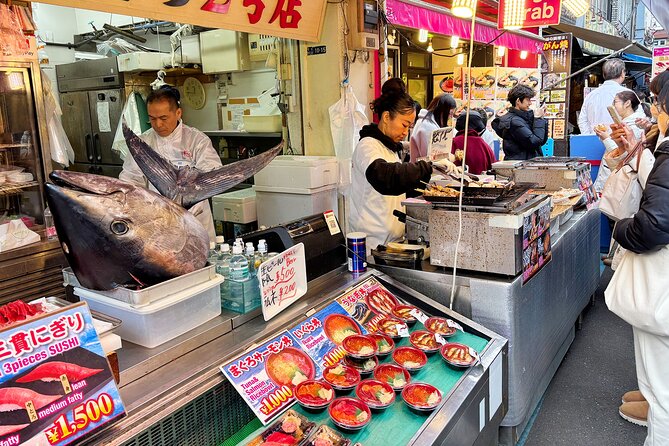 Tokyo Tsukiji Fish Market Street Food Tour - Meeting Point and Pick-up Details