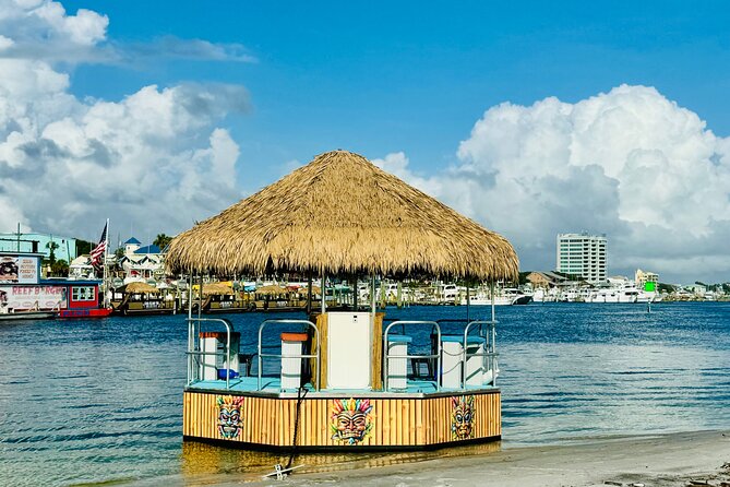 TOP SHELF TIKIS 3hr Crab Island Sandbar Adventure - Inclusions and Amenities