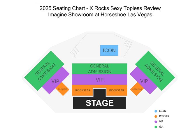 X Rocks at Horseshoe Hotel and Casino Las Vegas - Reviews and Ratings