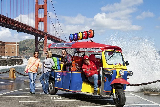 Alcatraz + Lucky Tuk Tuk Private San Francisco City Tour Combo - Inclusions and Exclusions
