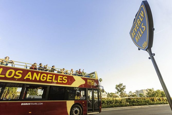 Big Bus LA: Hop-on Hop-off Sightseeing Tour by Open-top Bus - Audio Commentary Options