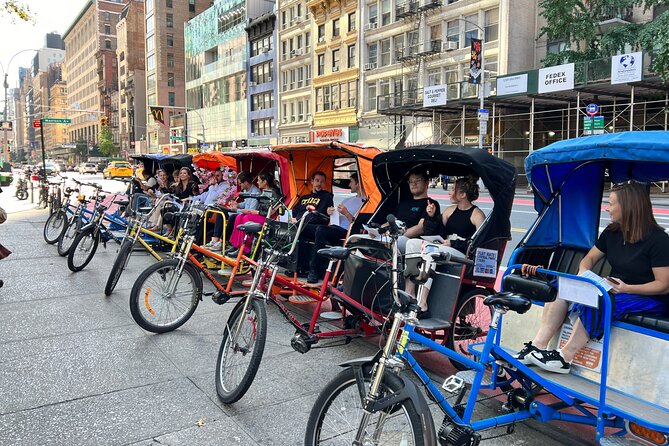 Central Park Privet Pedicab Delux Tour -1 Hour - Additional Information