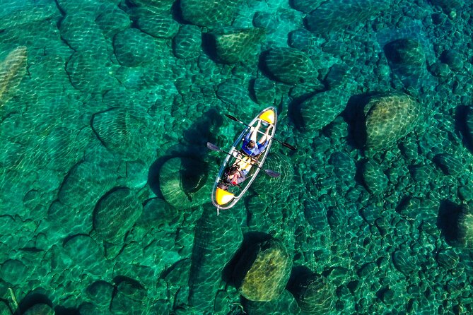 Clear Kayak Tour of Lake Tahoe - The Visibility and Clarity of the Waters