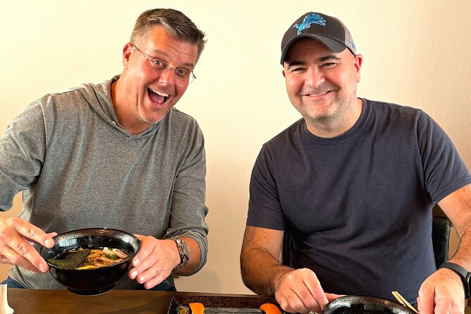 【Private】Sushi & Ramen Cooking & Sake Set in Tokyo!（+Recipe） - Discovering the World of Sake