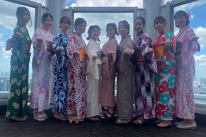 Easywear Summer Kimonos Experience in Shibuya Hairstyling Option - Preparing for the Experience
